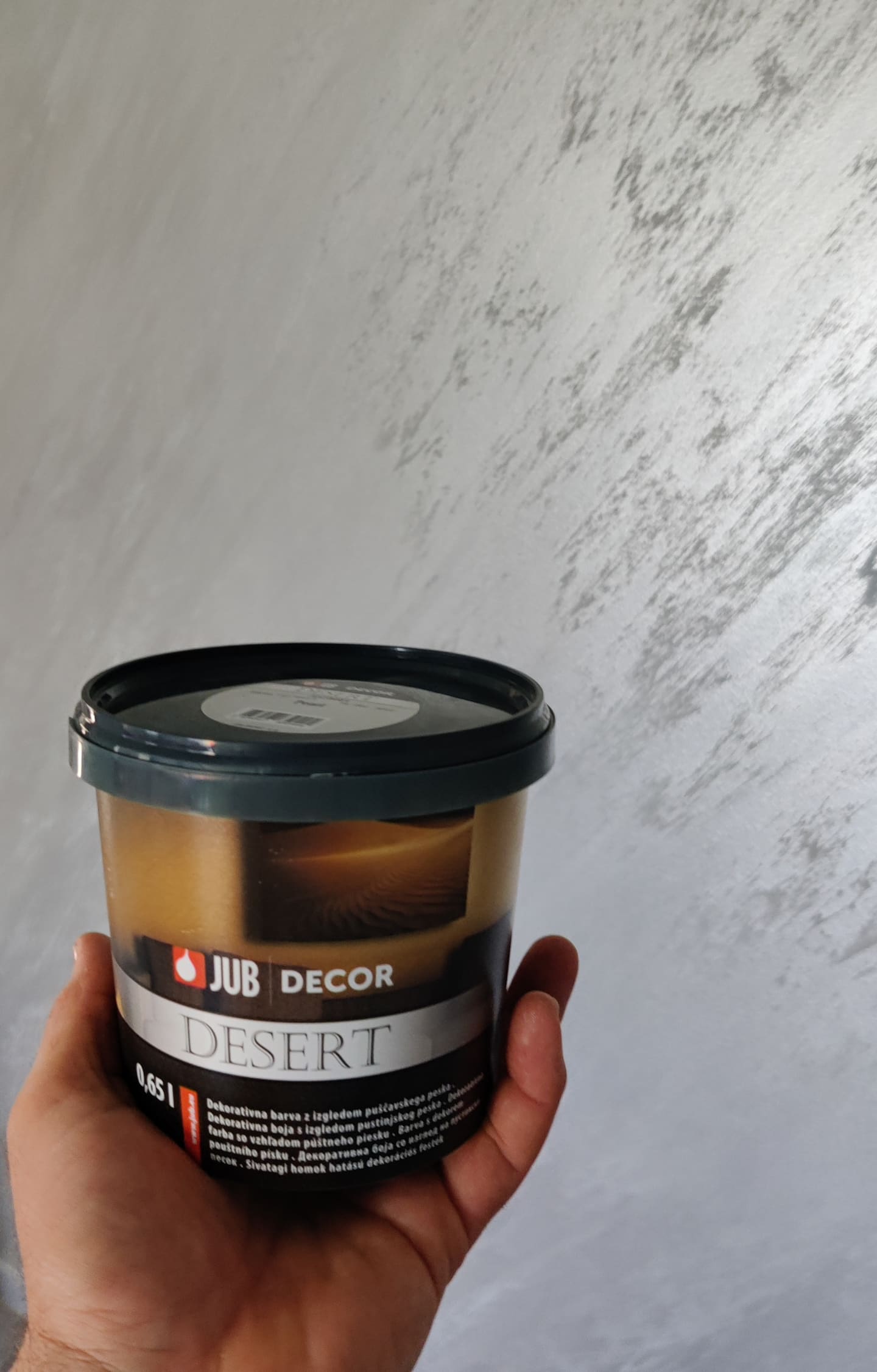 JUB DECOR Desert dekorfesték a kész felület előtt